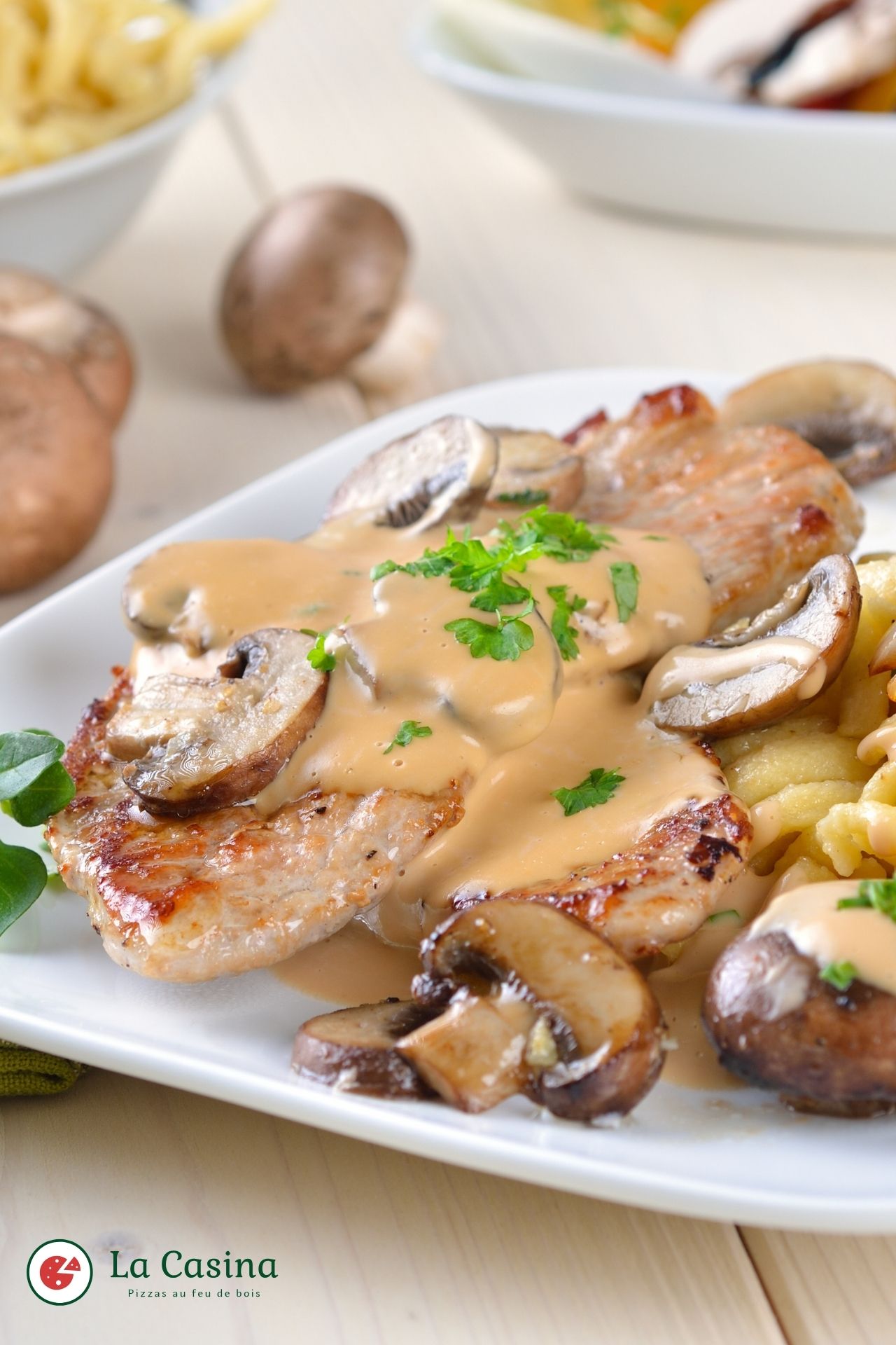 Scaloppina al gorgonzola